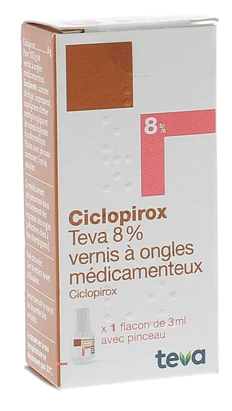 ciclopirox 8%